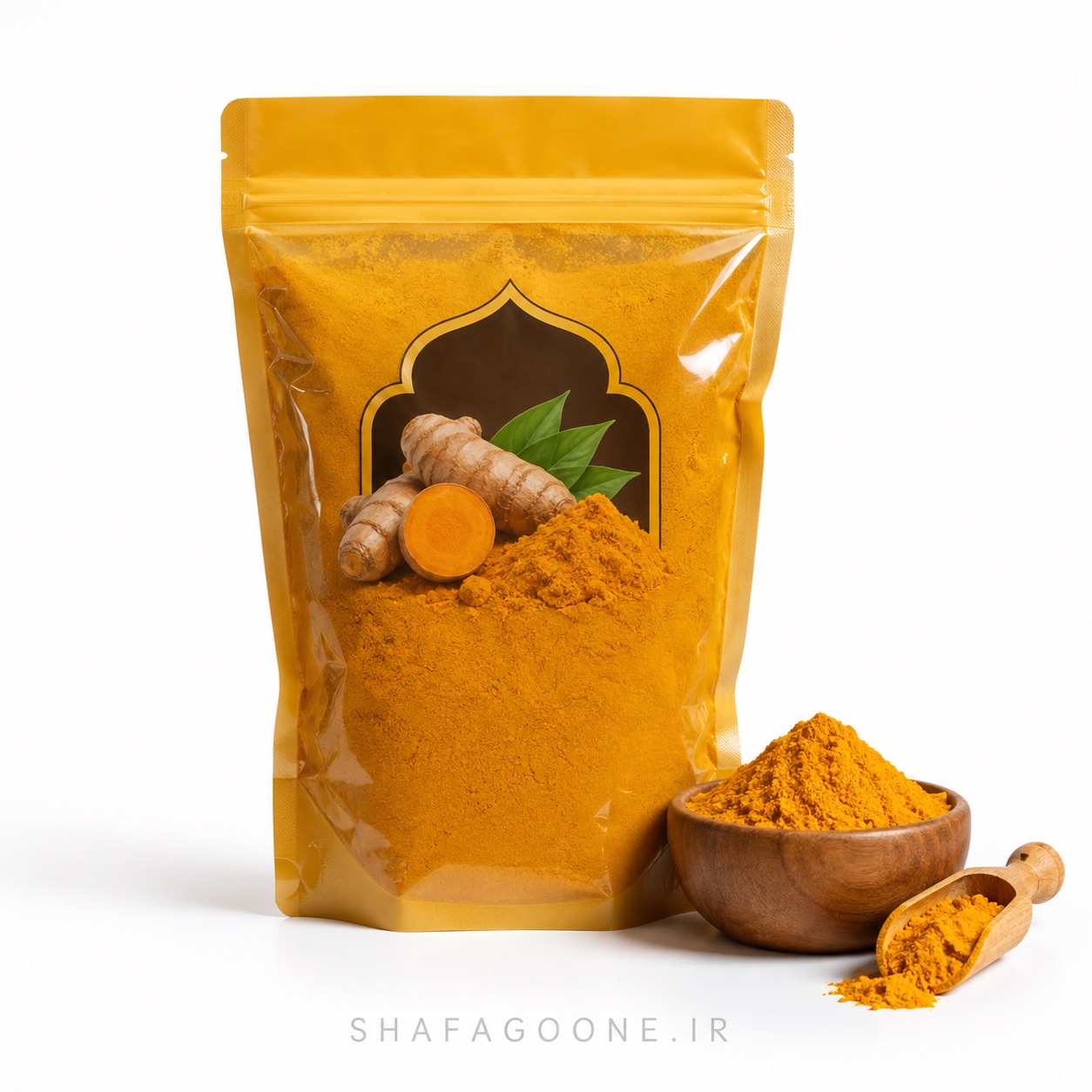 زردچوبه خالص و اعلا ۲۵۰ گرمی | ادویه خوش‌رنگ و معطر