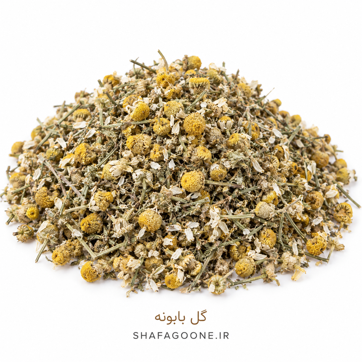 گل بابونه خشک خالص ۵۰۰ گرمی — بسته پاکتی