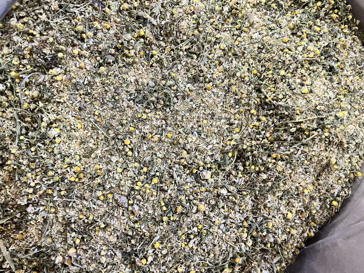 گل بابونه خشک خالص ۵۰۰ گرمی — بسته پاکتی